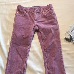 Pink corduroy pants by Peek